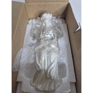 VTG Avon Iridescent Angel Shelf Table Sitter Figurine 7"×3" NOS